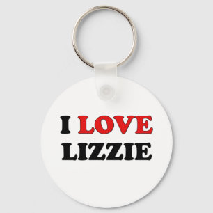 Chaveiro Eu amo Lizzie