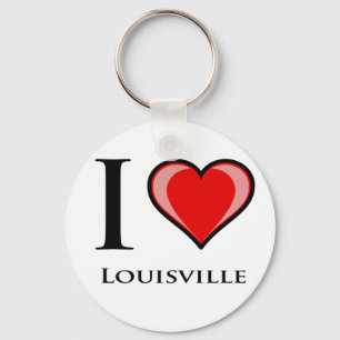 Chaveiro Eu amo Louisville