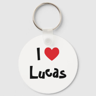 Chaveiro Eu Amo Lucas
