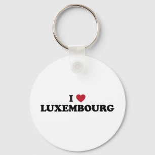 Chaveiro Eu amo Luxembourg