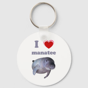 Chaveiro Eu Amo Manatee