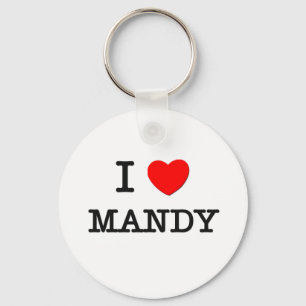 Chaveiro Eu amo Mandy