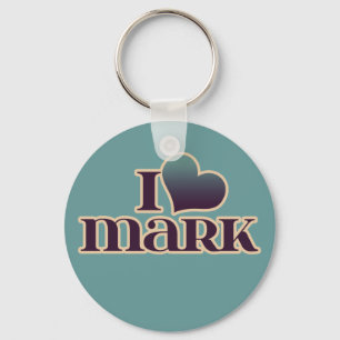 Chaveiro Eu Amo Mark