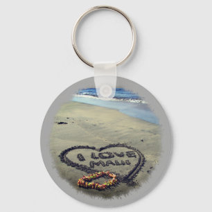 Chaveiro Eu amo Maui