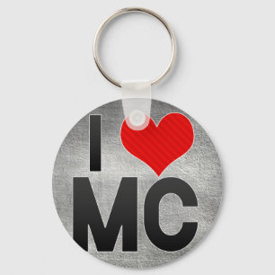 Chaveiro Eu amo MC