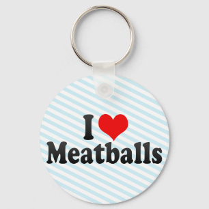 Chaveiro Eu amo Meatballs
