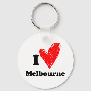 Chaveiro Eu Amo Melbourne