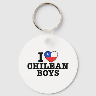 Chaveiro Eu Amo Meninos Chilenos