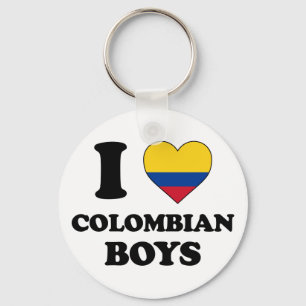 Chaveiro Eu amo meninos colombianos