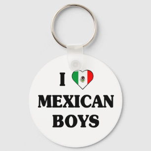 Chaveiro Eu amo meninos mexicanos