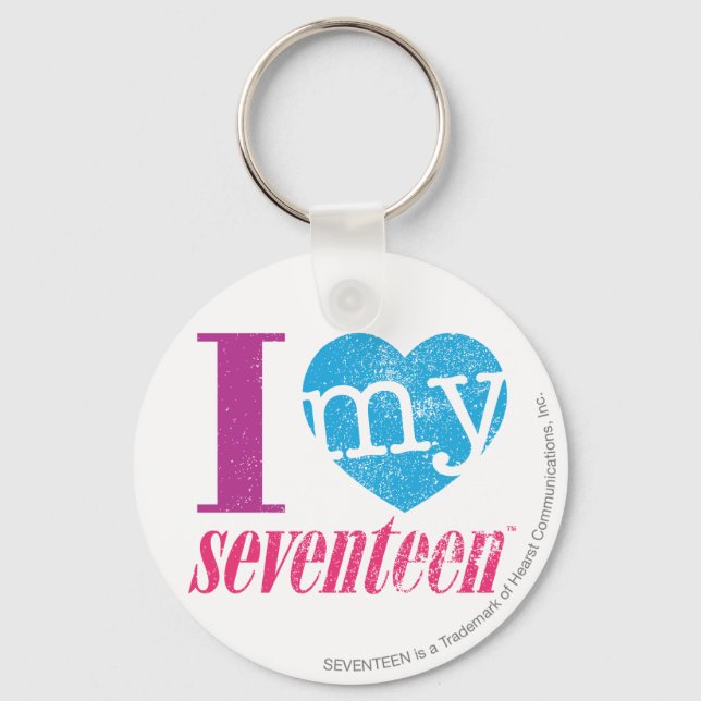 Chaveiro Eu Amo Meu Aqua 17 (Frente)