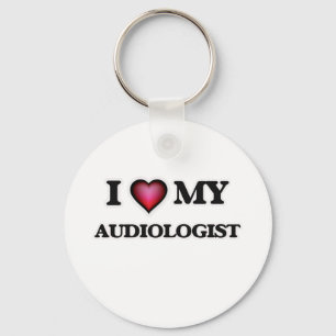 Chaveiro Eu amo meu Audiologist