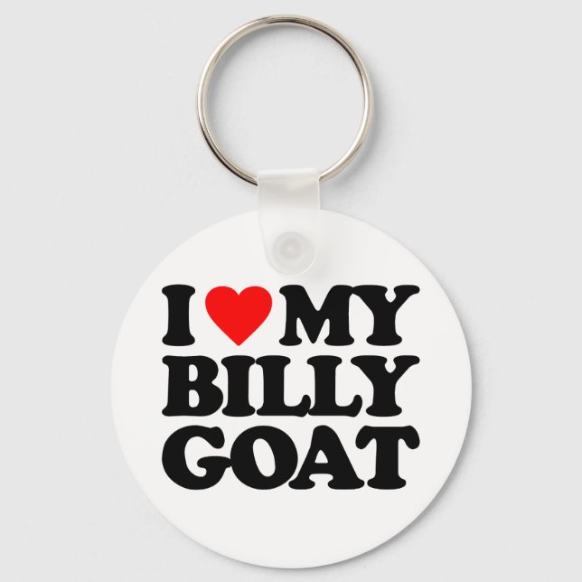 CHAVEIRO EU AMO MEU BILLY GOAT (Frente)