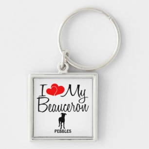 Chaveiro Eu Amo Meu Cachorro De Bela