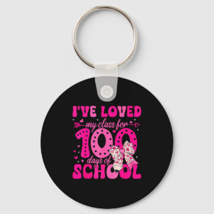 Chaveiro Eu Amo Meu Cl Por 100 Dias De Escola No Dia Dos Na