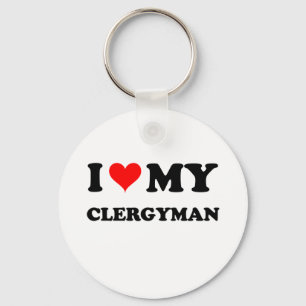 Chaveiro Eu amo meu clérigo