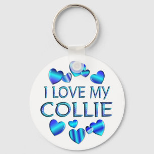 Chaveiro Eu amo meu Collie