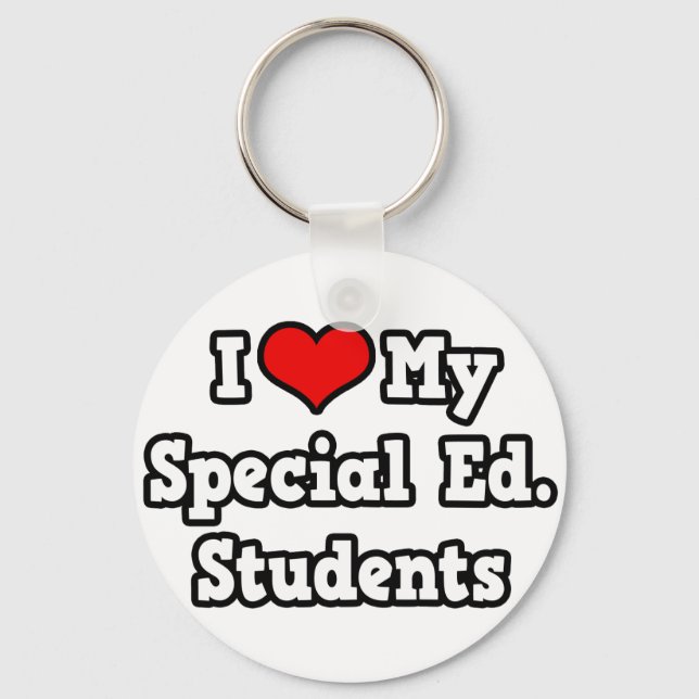 Chaveiro Eu Amo Meu Ed Especial. Estudantes (Frente)