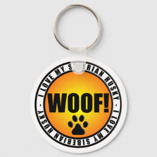 Chaveiro Eu Amo Meu Husky Siberiano! chaveiro!