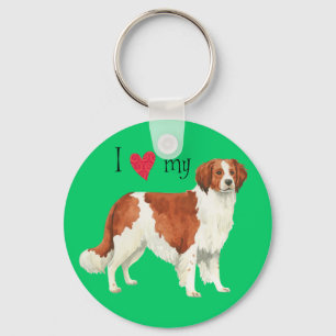 Chaveiro Eu amo meu Kooikerhondje
