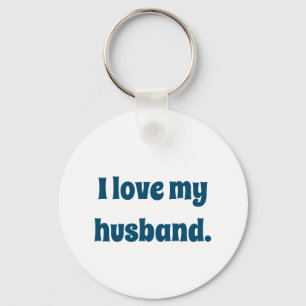 Chaveiro Eu Amo Meu Marido