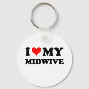 Chaveiro Eu amo meu Midwive