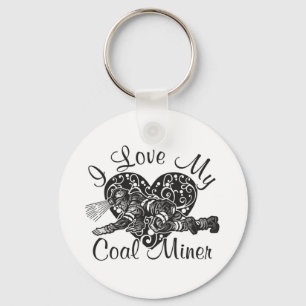 Chaveiro eu amo meu mineiro de carvão