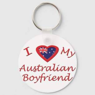 Chaveiro Eu amo meu namorado australiano