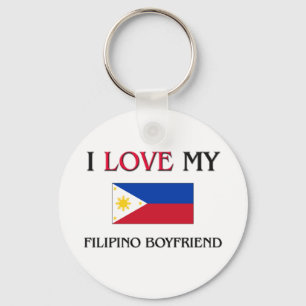Chaveiro Eu amo meu namorado filipino