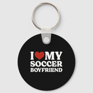 Chaveiro Eu Amo Meu Namorado Futebolista Amante do Futebol