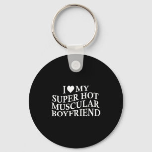 Chaveiro Eu Amo Meu Namorado Super Sarado Engraçado Amor