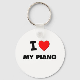 Chaveiro Eu amo meu piano
