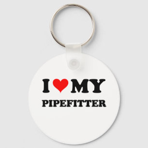 Chaveiro Eu amo meu Pipefitter