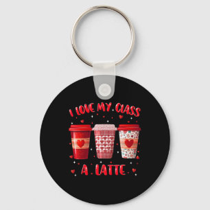 Chaveiro Eu Amo Meu Professor Cl A Latte Dia dos Namorados