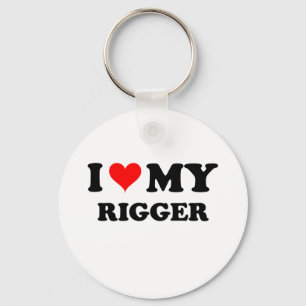 Chaveiro Eu amo meu Rigger