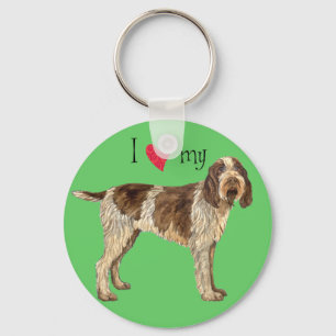Chaveiro Eu amo meu Spinone Italiano