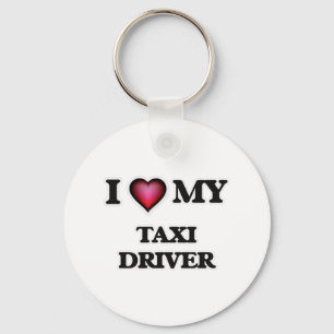 Chaveiro Eu amo meu taxista