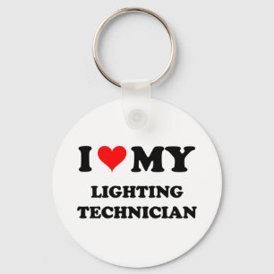 Chaveiro Eu amo meu técnico da iluminação