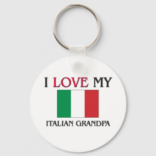Chaveiro Eu amo meu vovô italiano