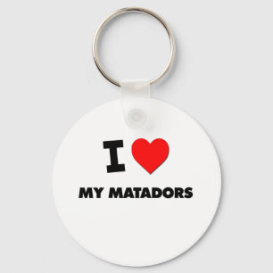 Chaveiro Eu amo meus Matadors