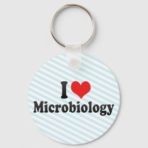 Chaveiro Eu Amo Microbiologia