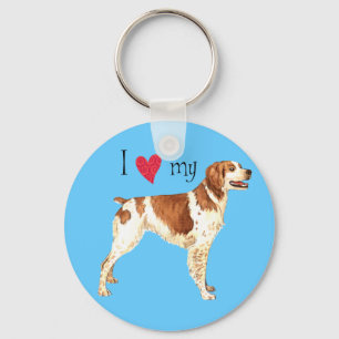 Chaveiro Eu amo minha Bretanha