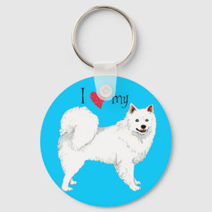 Chaveiro Eu amo minha Eskie