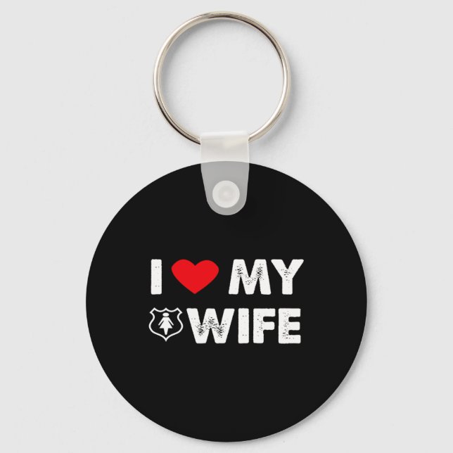 Chaveiro Eu Amo Minha Esposa (Frente)
