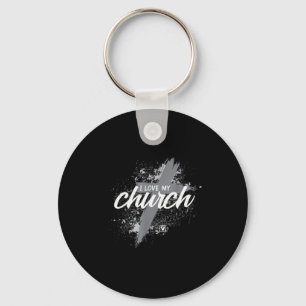 Chaveiro Eu Amo Minha Igreja - Midland New Life Vineyard, M