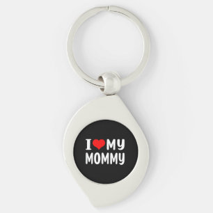 Chaveiro Eu Amo Minha Mamãe Engraçado para Mãe Mamãe