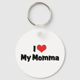 Chaveiro Eu Amo Minha Mamãe Pingente de Chave