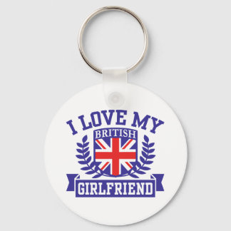 Chaveiro Eu Amo Minha Namorada Britânica