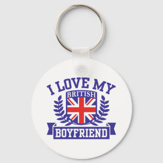Chaveiro Eu Amo Minha Namorado Britânica