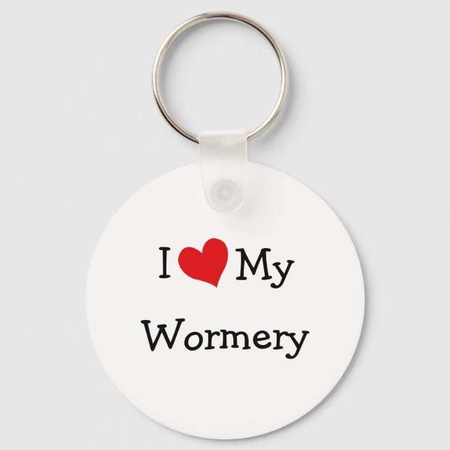 Chaveiro Eu Amo Minha Preocupação (Frente)